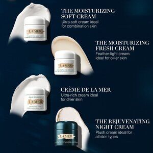 New LA MER 1oz (4x 0.24oz jars) 4 Types of CREAMS
